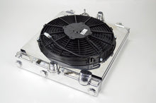 Load image into Gallery viewer, CSF Universal Half Radiator w/-16AN &amp; Slip-On Fittings/12in SPAL Fan &amp; Shroud - GTR Auto