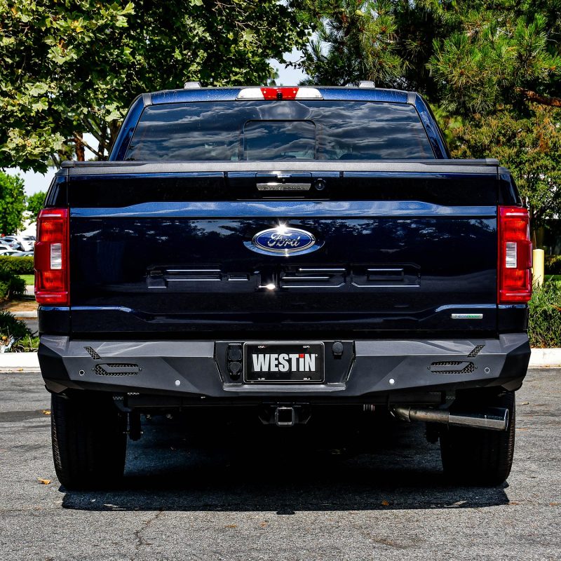 Westin 15-20 Ford F-150 Pro-Series Rear Bumper - Textured Black - GTR Auto