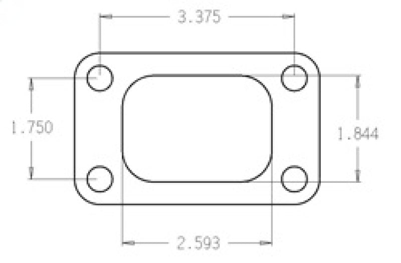 Cometic Turbo FLG T3/T4 Turbine Inlet Exhaust Gasket - GTR Auto