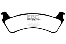 Load image into Gallery viewer, EBC 00-02 Ford Explorer Sport 4.0 2WD (Phenolic Pistons) Yellowstuff Rear Brake Pads
