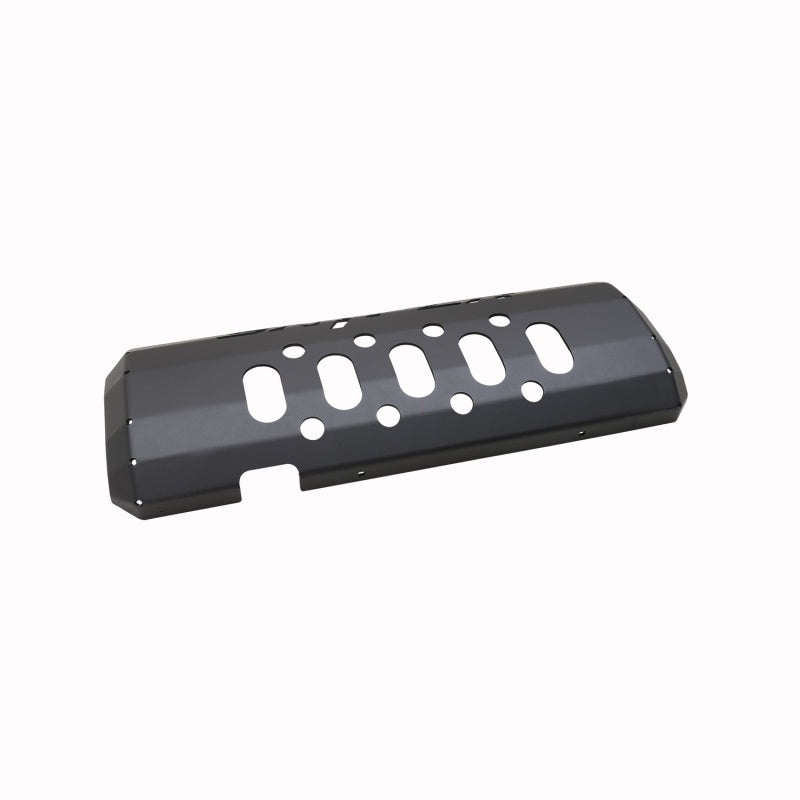 Westin/Snyper 07-17 Jeep Wrangler Muffler Skid Plate - Textured Black - GTR Auto
