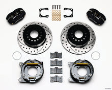 Load image into Gallery viewer, Wilwood Forged Dynalite P/S Park Brake Kit Drilled Chevy 12 Bolt-Spec 3.15in Bearing Staggered mt