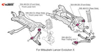 Load image into Gallery viewer, Cusco Pillowball BC R Trailing Arm Rear Upper Arm (Rear Side) Bushing CZ4A W/ BOOTS EVO10