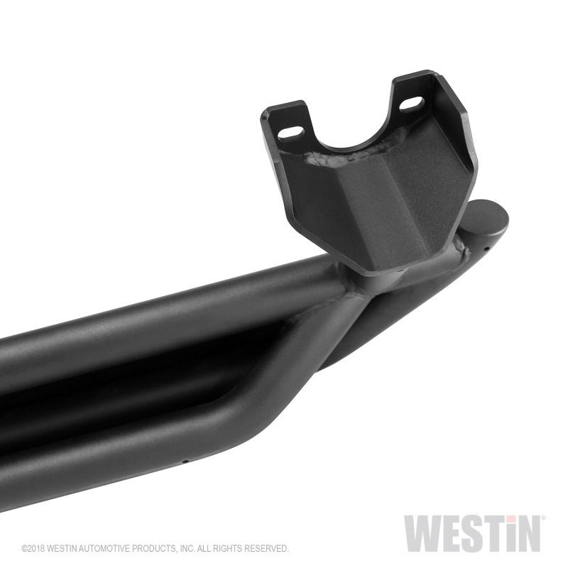 Westin/Snyper 2018+ Jeep Wrangler JL Unlimited 4DR Triple Tube Rock Rail Steps - Textured Black - GTR Auto