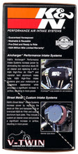Load image into Gallery viewer, K&amp;N Street Round Metal Intake System - Harley-Davidson - Red Filter 6-8 Size 2.4in In Dia 2.5in H