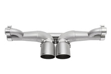 Load image into Gallery viewer, SOUL 14-19 Porsche 991 GT3 Center Muffler Bypass Exhaust - 4in Slash Cut Signature Satin Tips