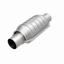 Load image into Gallery viewer, MagnaFlow Universal Catalytic Converter 2.25in Inlet/Outlet Oval Shape