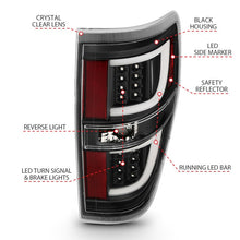 Load image into Gallery viewer, ANZO 2009-2013 Ford F-150 LED Taillights Black - GTR Auto