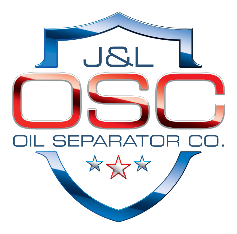 J&L 99-04 Ford Mustang GT Passenger Side Oil Separator 3.0 - Clear Anodized 3019P-C