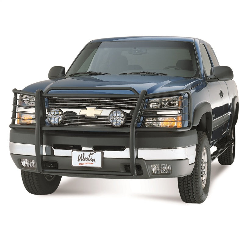 Westin 2003-2007 Chevrolet Silverado Classic 2500HD/3500 Sportsman Grille Guard - Black - GTR Auto