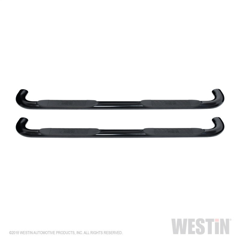 Westin 2019 Chevrolet Silverado/Sierra 1500 Crew Cab Platinum 4 Oval Nerf Step Bars - Black - GTR Auto