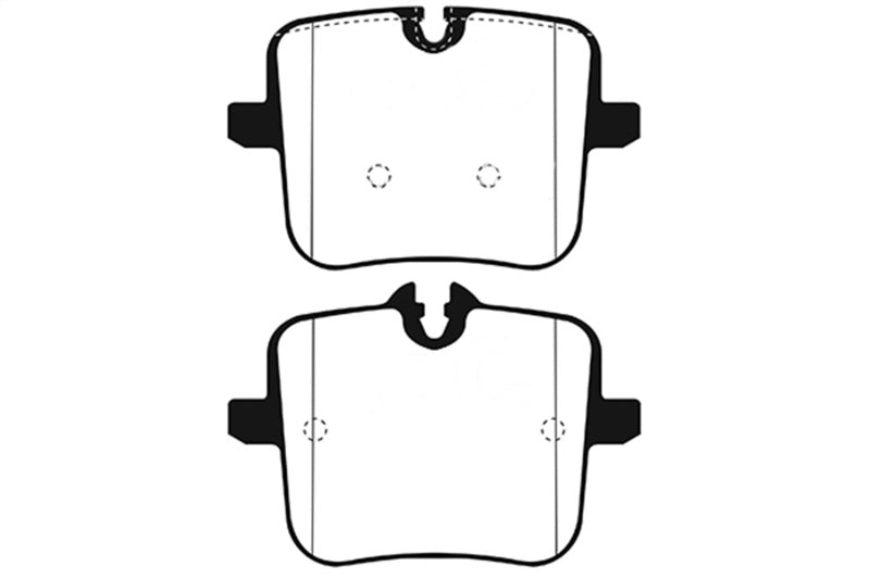 EBC 2018+ BMW M5 4.4TT (F90) Redstuff Rear Brake Pads - GTR Auto