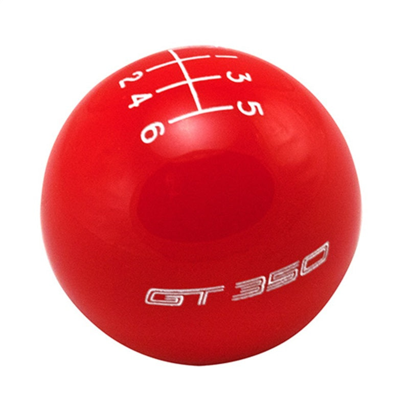 Ford Racing 15-19 Mustang GT350 Shift Knob 6-Speed - Red - GTR Auto