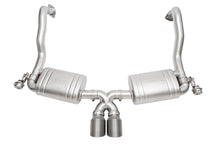 Load image into Gallery viewer, SOUL 15-16 Porsche 981 GT4 / Spyder Performance Exhaust - Slash Cut Titanium Tips
