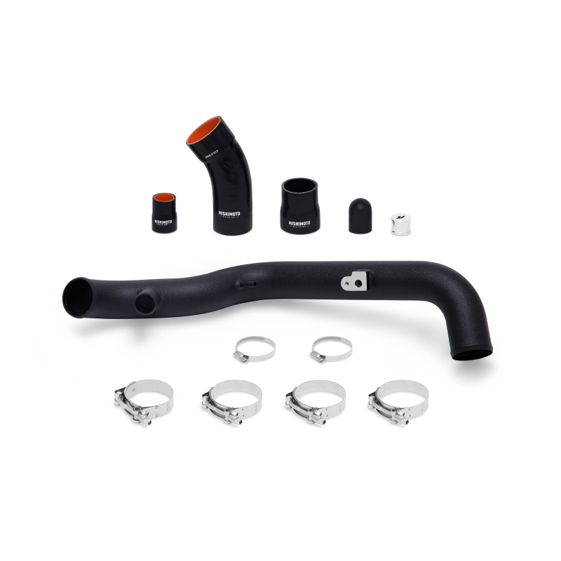 Mishimoto 2014+ Ford Fiesta ST Cold-Side Intercooler Pipe Kit - Wrinkle Black - GTR Auto
