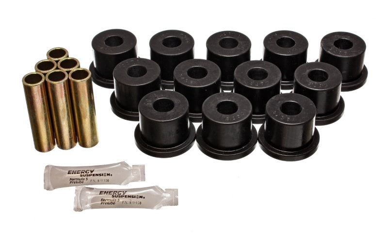 Energy Suspension GM Rear Spring & Shackle - Black - GTR Auto
