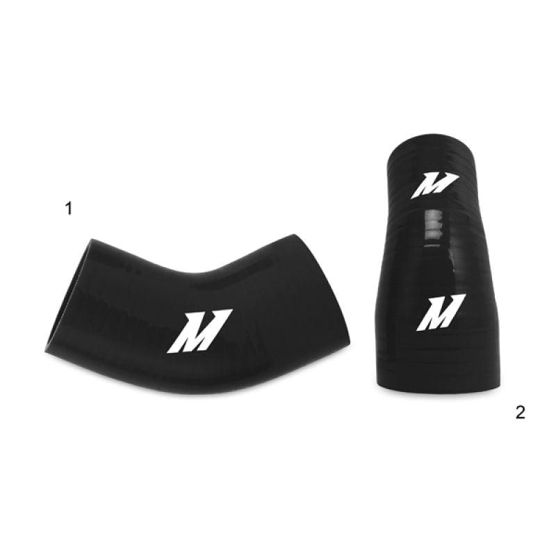 Mishimoto 01-07 Mitsubishi Lancer Evolution 7/8/9 Black Lower Intercooler Pipe Kit - GTR Auto