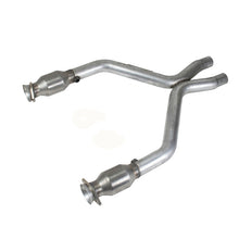 Load image into Gallery viewer, BBK 11-14 Mustang 3.7 V6 Short Mid X Pipe With Catalytic Converters 2-1/2 For BBK Long Tube Headers - GTR Auto