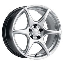 Load image into Gallery viewer, Kansei K11S Tandem 18x8.5in / 5x100 BP / 35mm Offset / 73.1mm Bore - Hyper Silver Wheel K11S-188516+35
