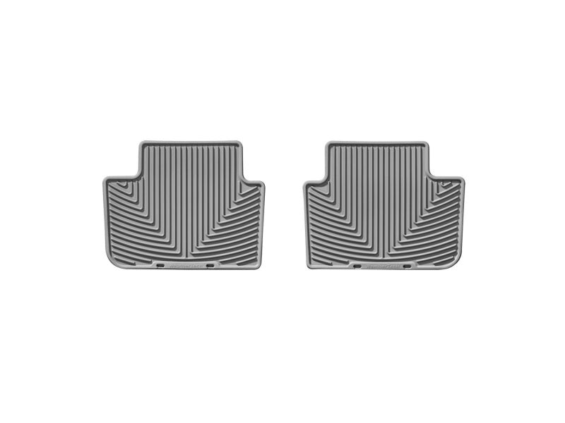 WeatherTech 04+ BMW X3 Rear Rubber Mats - Grey - GTR Auto