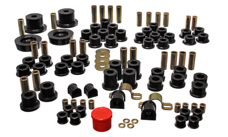 Energy Suspension 90-97 Mazda Miata Black Hyper-Flex Master Bushing Set - GTR Auto
