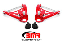 Load image into Gallery viewer, BMR 64-72 A-Body Upper Non-Adj. A-Arms w/ Stock Spindles (Polyurethane) - Red - GTR Auto