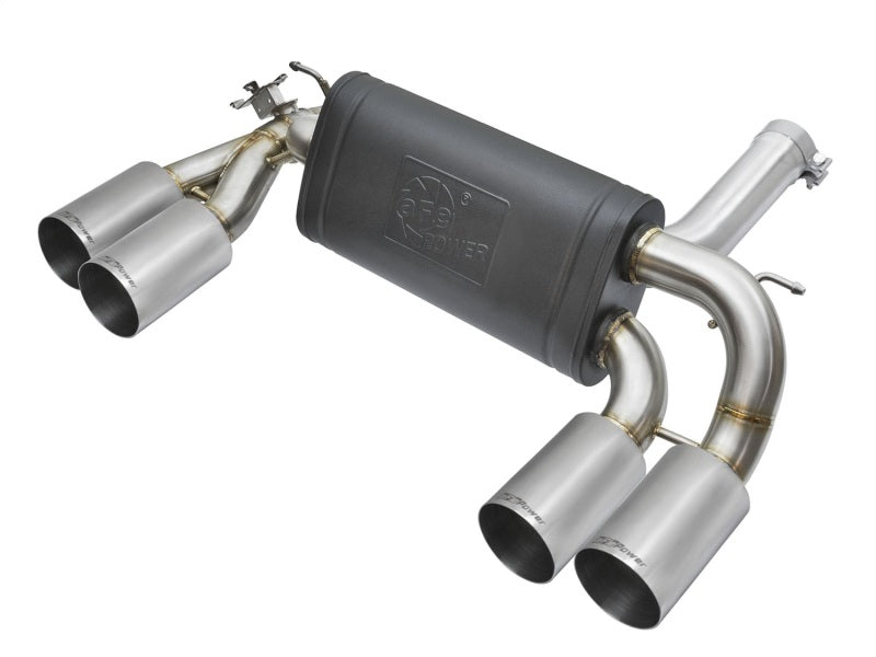 aFe MACHForce XP 3in - 2 1/2in Axle Back 304SS Exhaust w/ Polished Tips 16-17 BMW M2 (f87) - GTR Auto