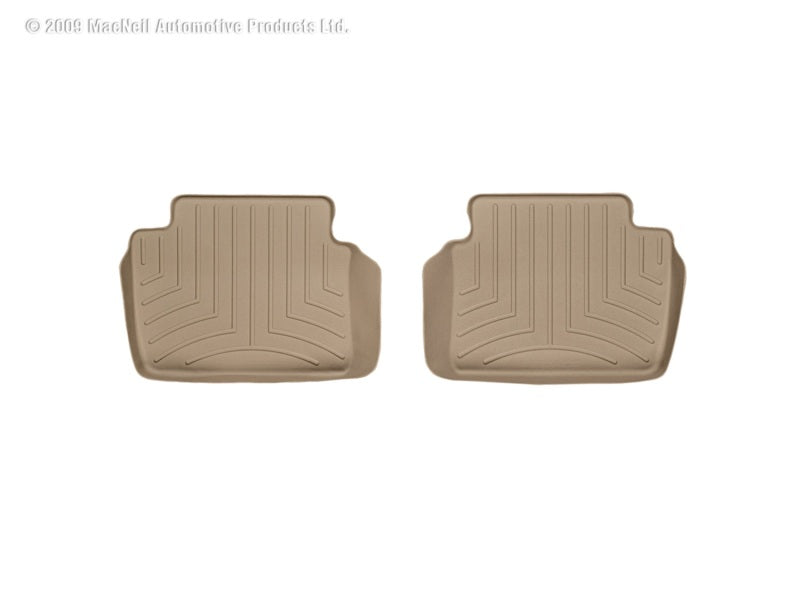 WeatherTech 00 BMW 323i Rear FloorLiner - Tan - GTR Auto