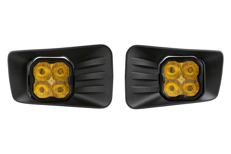 Diode Dynamics SS3 Type CH LED Fog Light Kit Pro ABL - Yellow SAE Fog - GTR Auto
