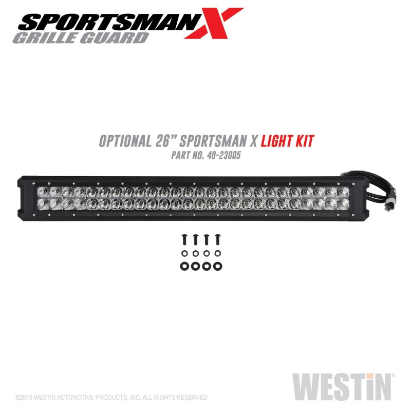 Westin 2020 Chevy Silverado 2500/3500 Sportsman X Grille Guard - Textured Black - GTR Auto