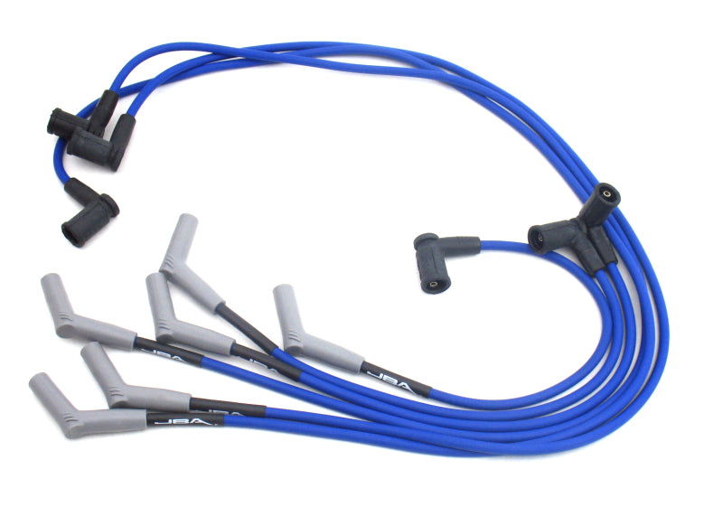 JBA 01-03 Ford 4.2L Ignition Wires - Blue - GTR Auto