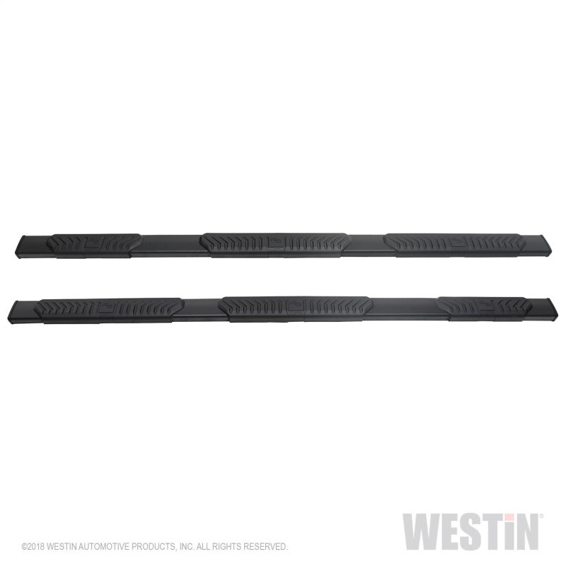 Westin 2019 Chevrolet Silverado/Sierra 1500 Crew Cab (6.5ft) R5 Modular Nerf Step Bars - Black - GTR Auto