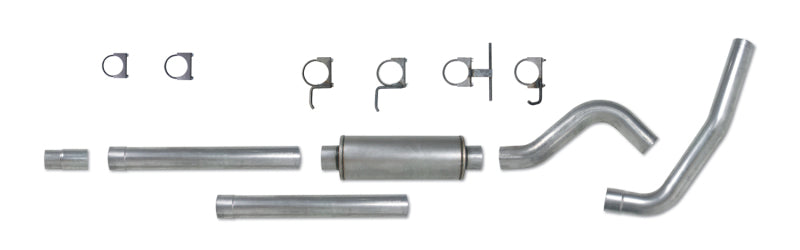 Diamond Eye KIT 4in Catback Single AL: 94-97 FORD 7.3L F250/F350 PWRSTROKE - GTR Auto