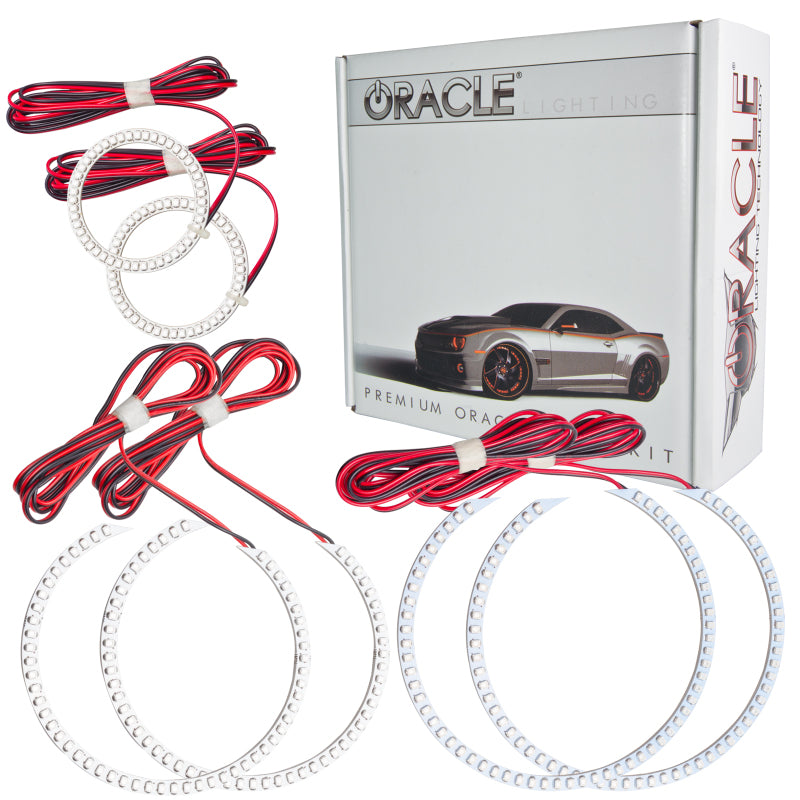 Oracle Dodge Charger 05-10 LED Triple Ring Halo Kit - White - GTR Auto