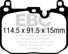 Load image into Gallery viewer, EBC 2018+ BMW X2 Yellowstuff Front Brake Pads - GTR Auto