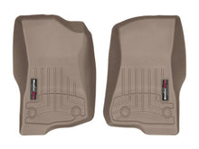 Load image into Gallery viewer, WeatherTech 2018+ Jeep Wrangler Unlimited Front FloorLiner - Tan - GTR Auto