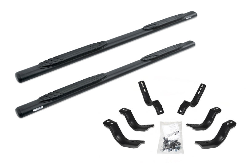 Go Rhino 4in OE Xtreme SideSteps - Textured Black - 71in - GTR Auto