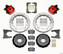 Load image into Gallery viewer, Wilwood Combination Parking Brake Rear Kit 12.88in Red 2005-2014 Mustang - GTR Auto