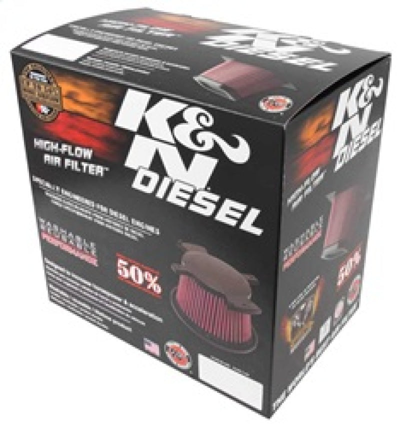 K&N 07 Dodge Ram 2500/3500 6.7L-L6 DSL Drop In Air Filter E-0784