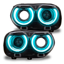 Load image into Gallery viewer, Oracle 15-21 Dodge Challenger RGB+W Headlight DRL Kit - ColorSHIFT w/ Simple Controller