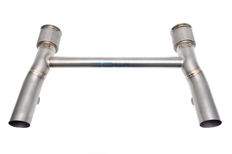 SOUL 17-19 Lamborghini Huracan LP 640-4 Performante Titanium Race Exhaust (Raw Finish)