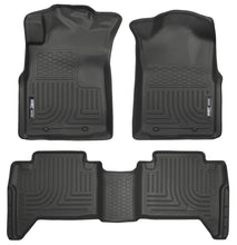 Load image into Gallery viewer, Husky Liners 05-13 Toyota Tacoma WeatherBeater Combo Black Floor Liners - GTR Auto