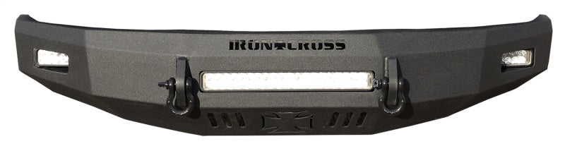 Iron Cross 15-19 Chevrolet Silverado 2500/3500 Low Profile Front Bumper - Gloss Black
