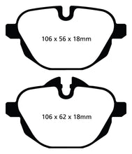 Load image into Gallery viewer, EBC 14+ BMW i8 1.5 Turbo/Electric Yellowstuff Rear Brake Pads - GTR Auto