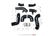 Load image into Gallery viewer, AMS Performance 2009+ Nissan R35 GTR Omega Turbo Kit 3in Lower Intercooler Pipes (Omega 9 &amp; 14)