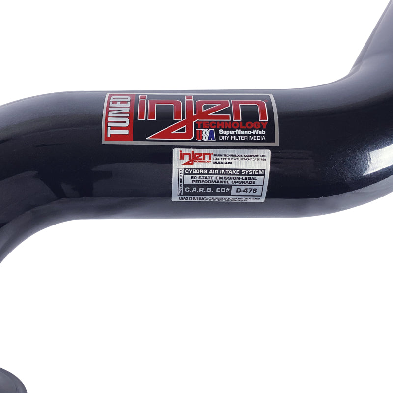 Injen 90-93 Acura Integra L4 1.8L Black IS Short Ram Cold Air Intake - GTR Auto
