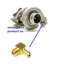 Load image into Gallery viewer, ATP 90 Degree Pressure Port 1/8inch to 7/32inch Barb Fitting