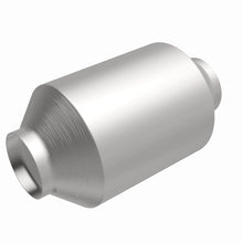 Load image into Gallery viewer, MagnaFlow Universal Catalytic Converter 2.50in C/C Spun Front OEM