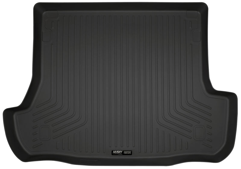 Husky Liners 10-12 Toyota 4Runner WeatherBeater Black Rear Cargo Liner (Folded 3rd Row) - GTR Auto