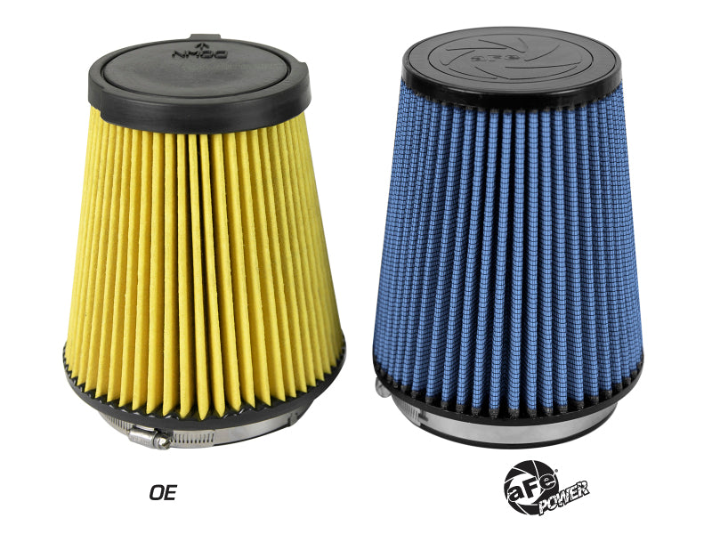 aFe MagnumFLOW Replacement Air Filter w/ Pro 5R Media 16-19 Ford Mustang GT350 V8-5.2L - GTR Auto